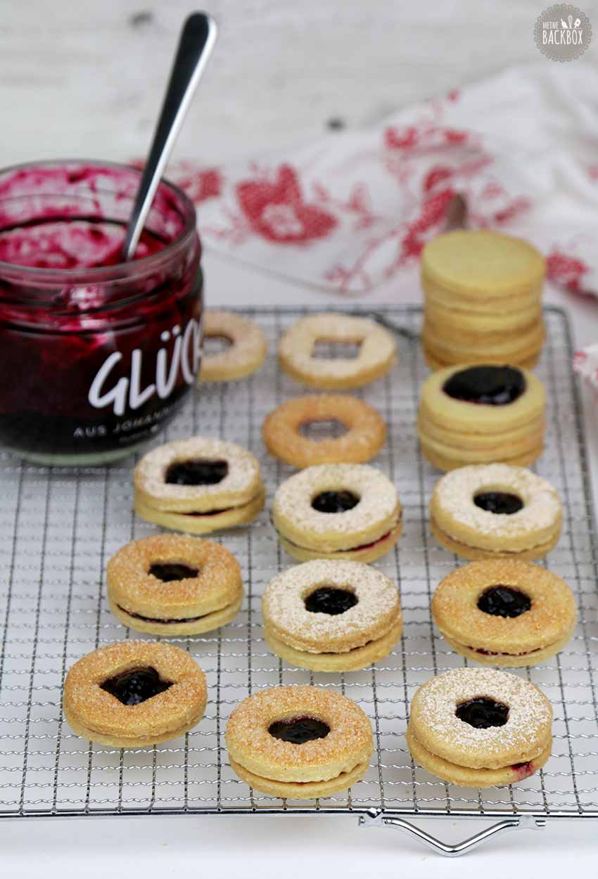 Goldene Linzer Plätzchen Rezept