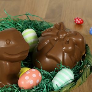 Rüebli Schokohasen und Ostereier Rezept Osterbox