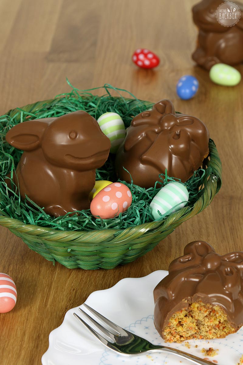 Rüebli Schokohasen und Ostereier Rezept Osterbox