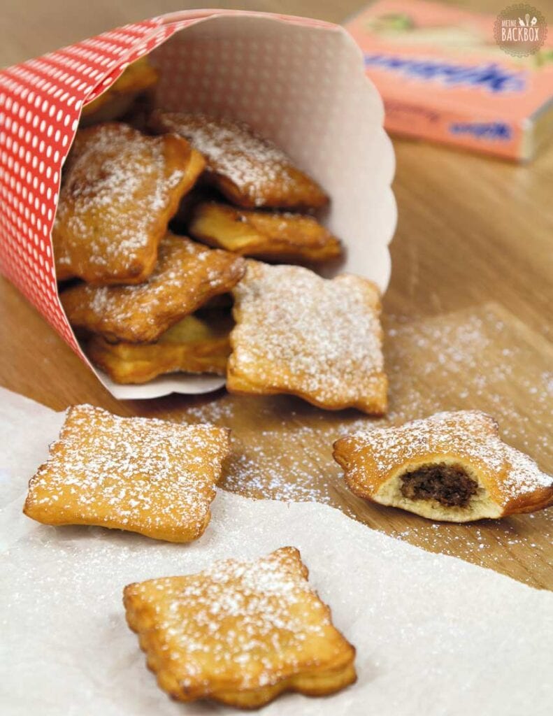 Neapolitaner Kissen mit Manner Schnitten