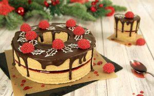 Adventskranz Baumkuchen Weihnachtsbox
