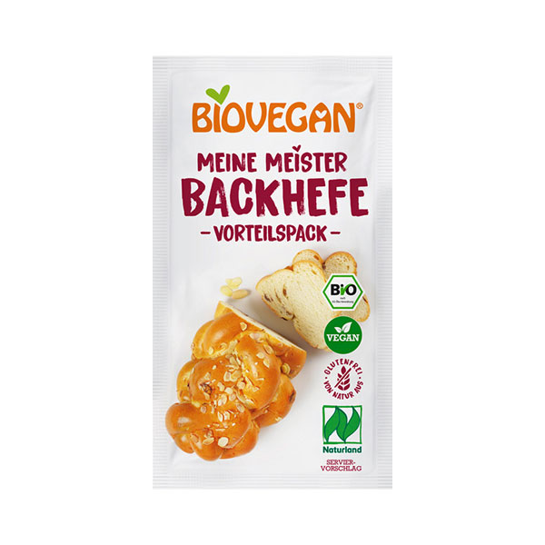 Biovegan Meister Backhefe