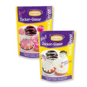 Günthart Zuckerglasur Rosa/Weiß