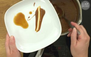 Dulche de Leche Konsistenz-Test