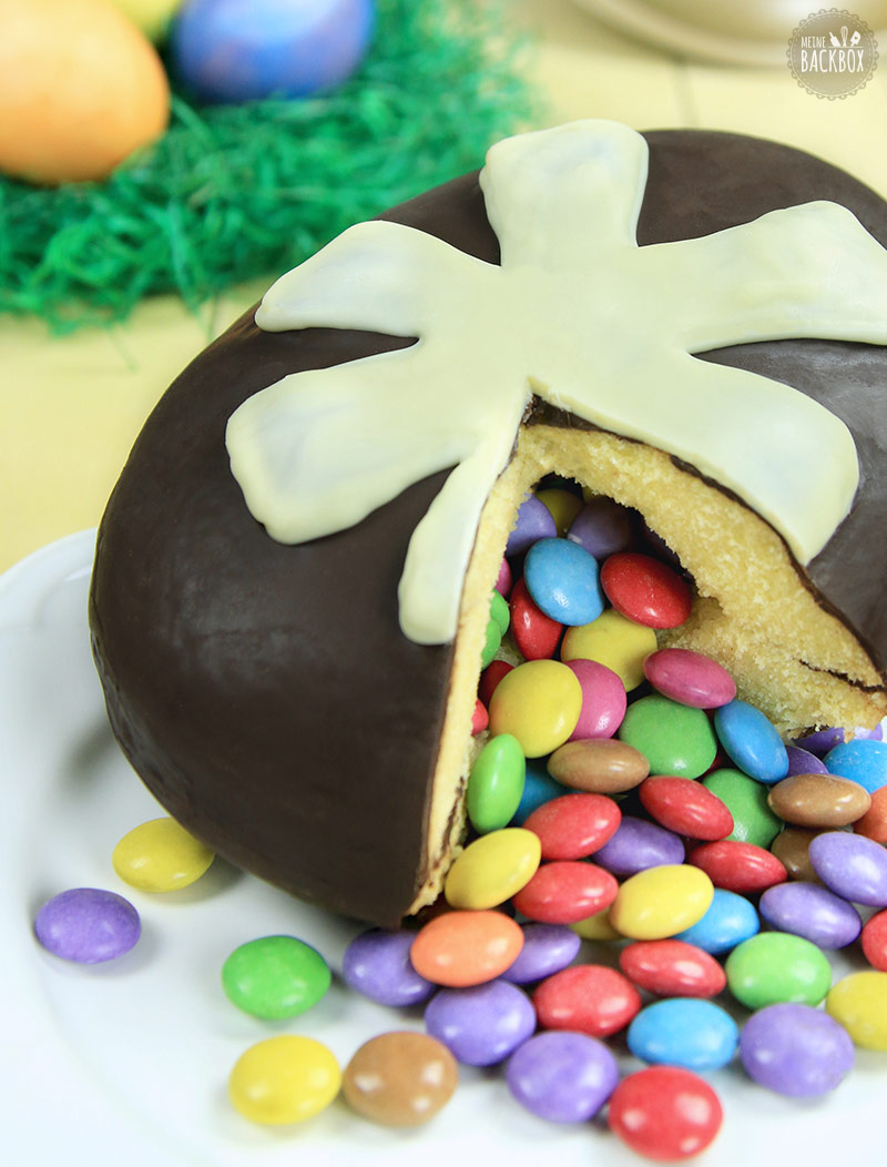 Osterei-Pinata Cake Rezept Osterbox