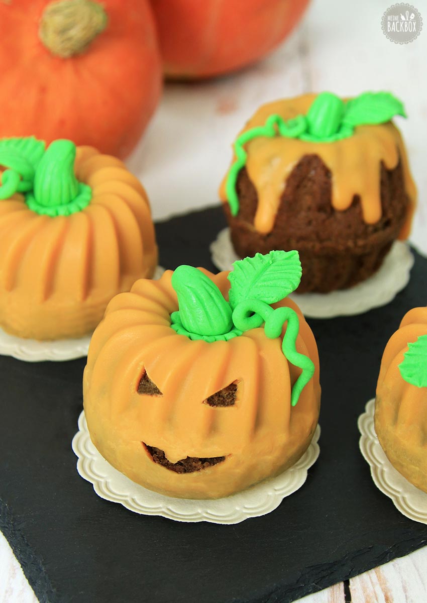 Kürbis Gugelhupfe Halloween Rezept