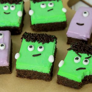 Süßkartoffel Brownies Halloween Rezept