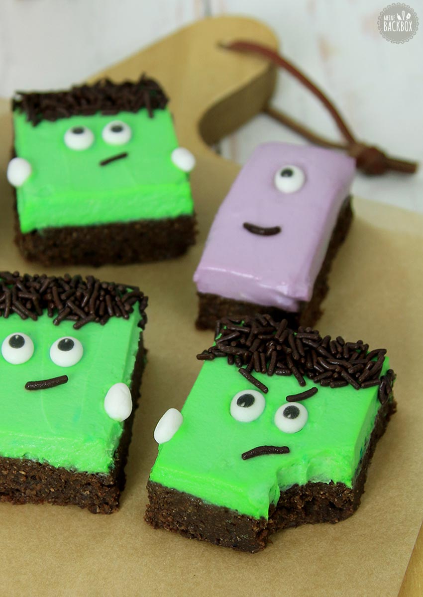 Süßkartoffel Brownies Halloween Rezept