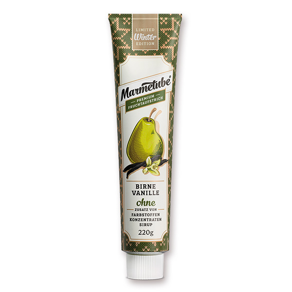 Marmetube Birne-Vanille