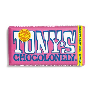 Tony's Chocolonely Weisse Schokolade Himbeer