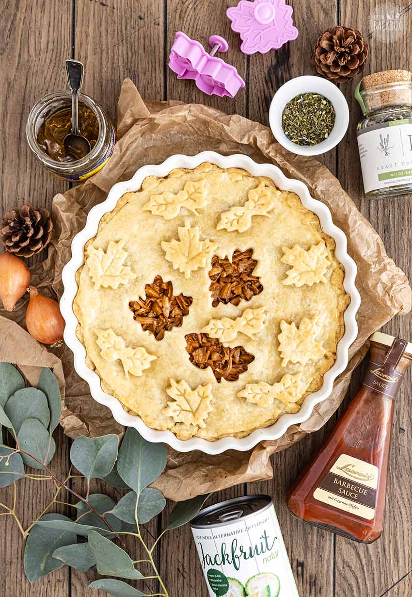 Barbeque Jackfruit Pie Rezept