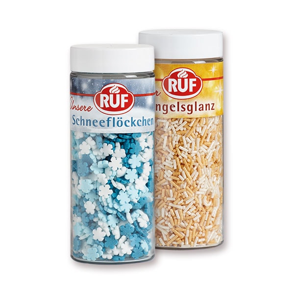 RUF Dekor Schneeflöckchen & Engelsglanz