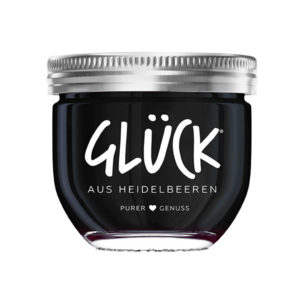 Glück Heidelbeere