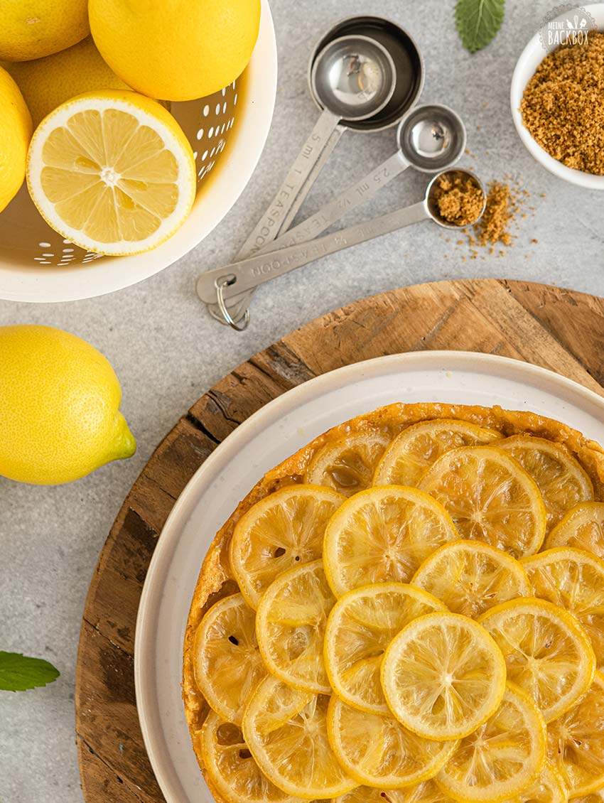 Upside Down Lemon Cake