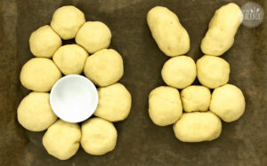 Buchteln Rezept: Motive formen