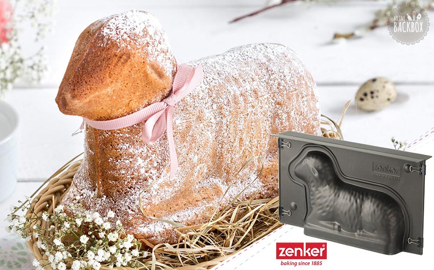 Sneak Osterbox 2021: Zenker Osterlamm Backform