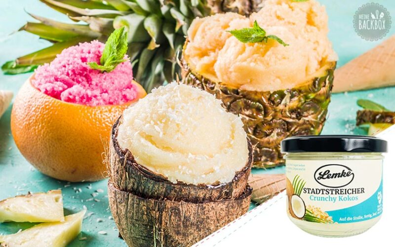 Sneak No Bake Summer Box: Lemke Kokoscreme