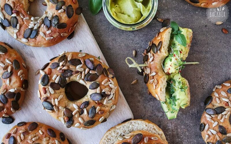 New York Style Bagels in Malzbier gesiedet