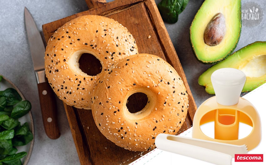 Sneak Brötchen & Co. Box: Tescoma Donut Ausstecher für Bagels
