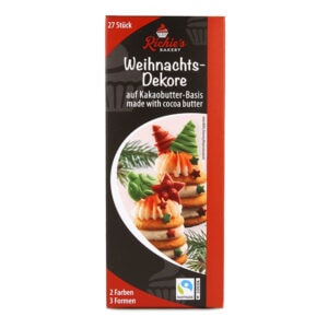 Richie’s Bakery Rote und Grüne Weihnachtsdekore
