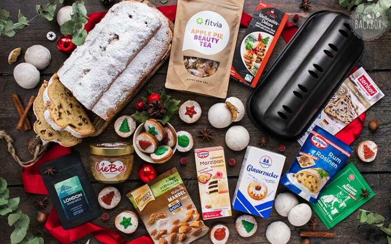 Unboxing Weihnachtsbox 2021 Produkte und Rezepte
