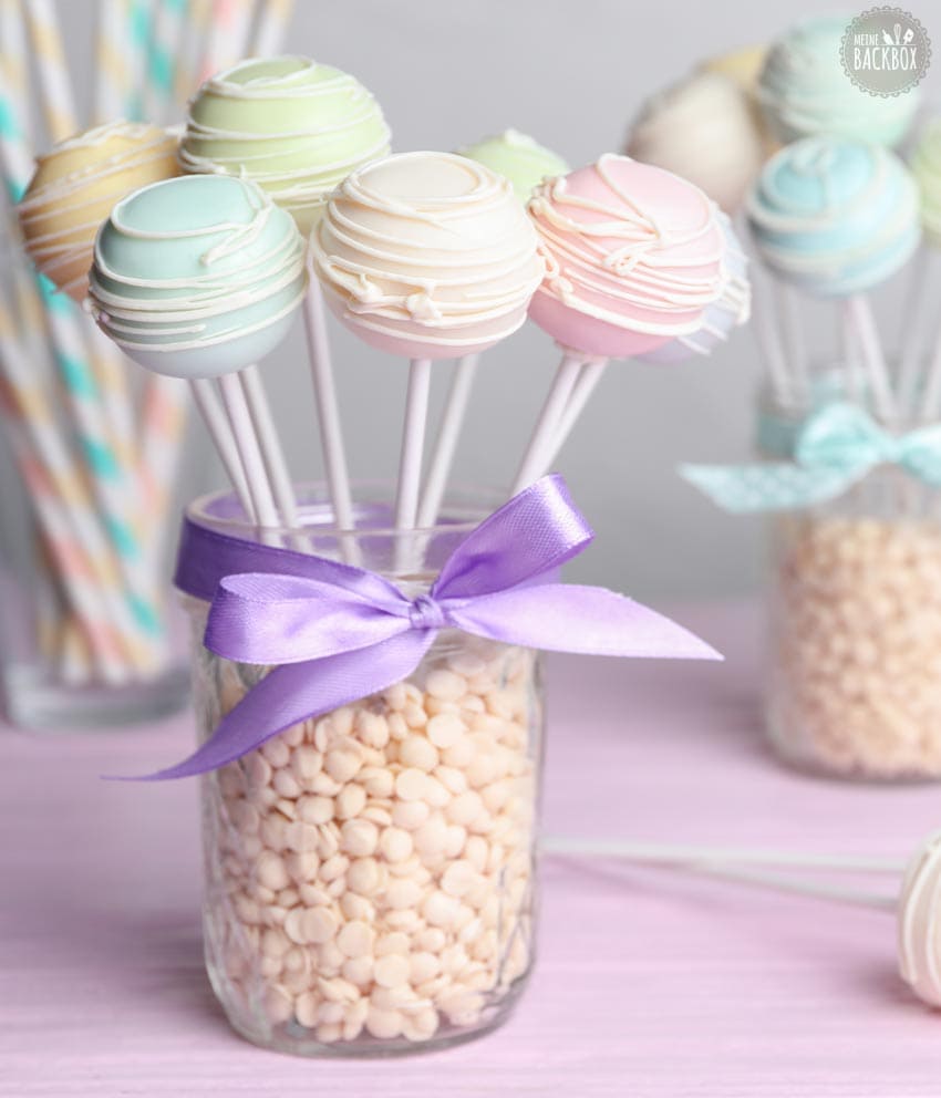 Januar Box Geburtstagsparty Cake Pops