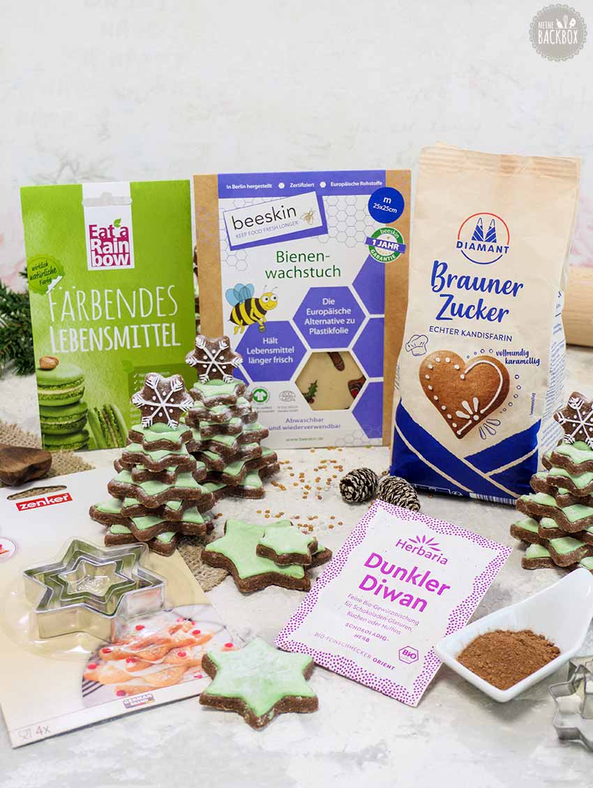 Weihnachtsbox 2022: Tannenbaum Plätzchen – Alle Produkte aus der Box