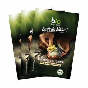 Biozentrale Vanillezucker mit Bourbon Vanille