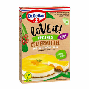 Dr. Oetker LoVE it Veganes Geliermittel mit Agar-Agar