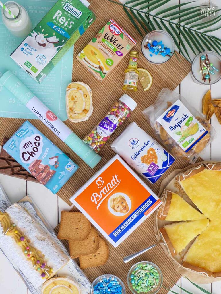 Inhalt Tropical Summer Box: Produkte & Rezepte