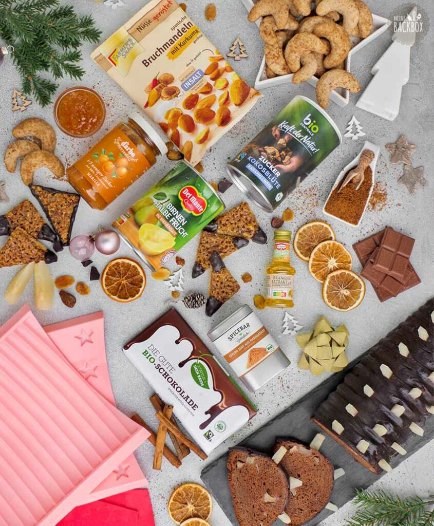 Unboxing Weihnachtsbox 2023: Produkte und Rezepte aus der Box