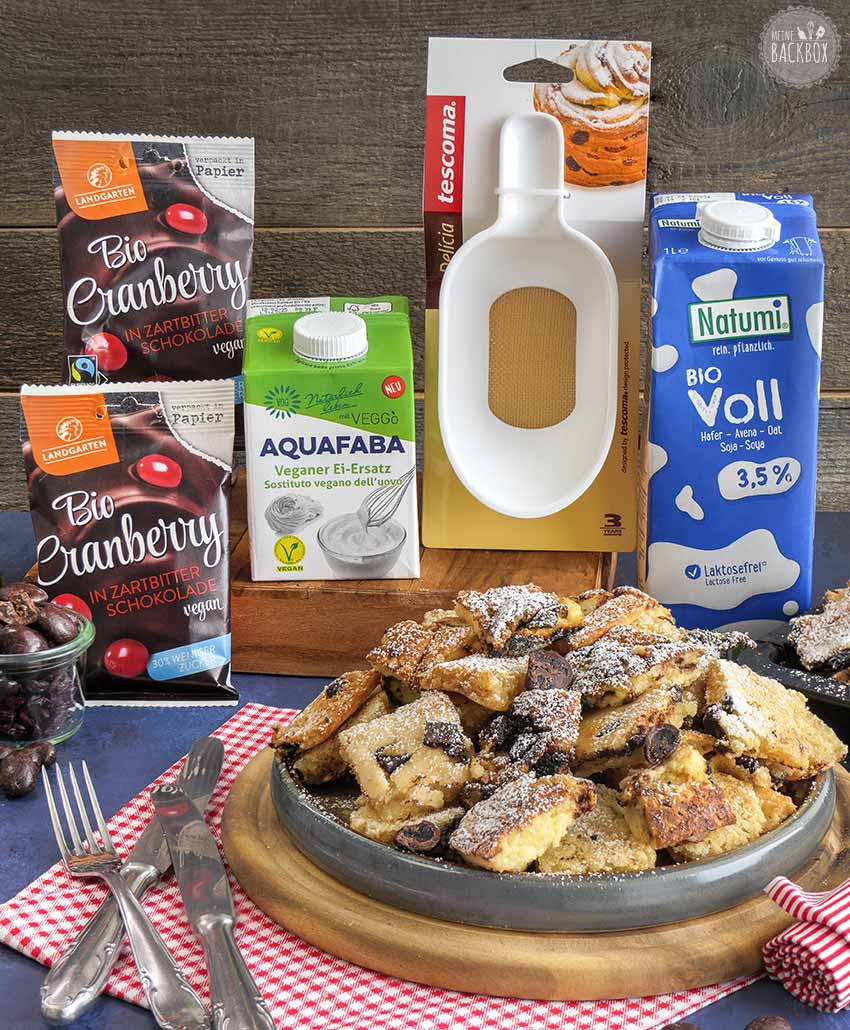 Kaiserschmarrn mit Produkten aus der Hüttenzauber Box