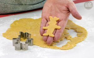 Hasenkekse Rezept: Teig ausstechen