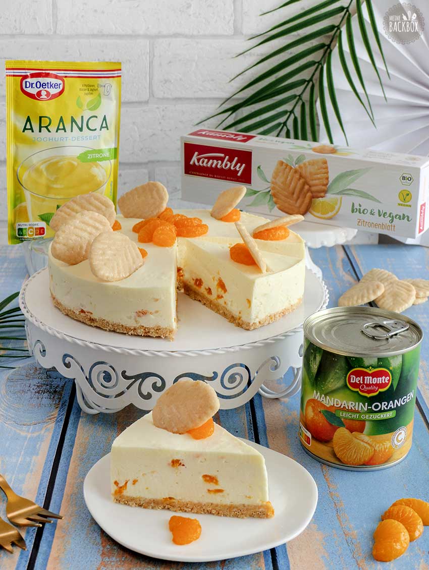 No Bake Cheesecake mit Produkten aus der Box