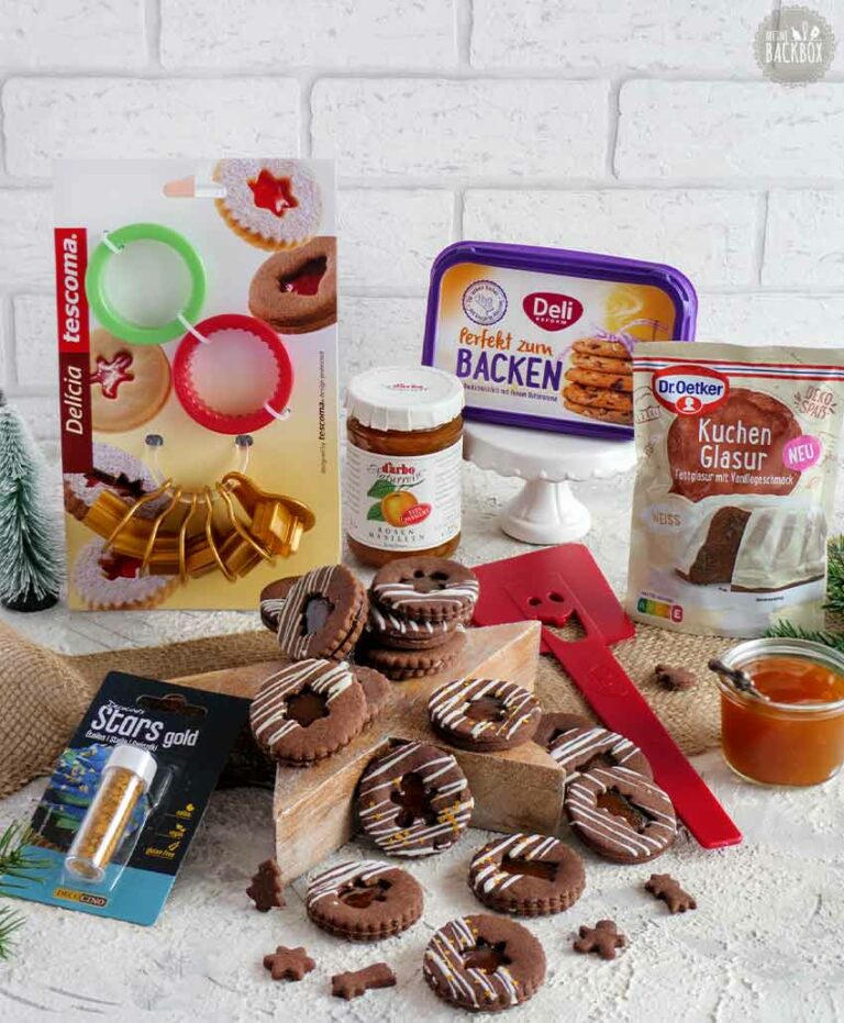 Schnelle Schoko-Spitzbuben ohne Kühlzeit -- Meine Backbox Schnelle Schoko-Spitzbuben ohne Kühlzeit -- Meine Backbox