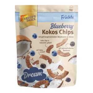 Farmer's Snack Kokos Chips mit Blaubeeren