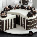 Meine Backbox X Dr. Oetker Backbox: Black & White Wickeltorte mit hübschem Muster