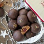 Gefüllte Lebkuchen mit Kirsch-Marzipan