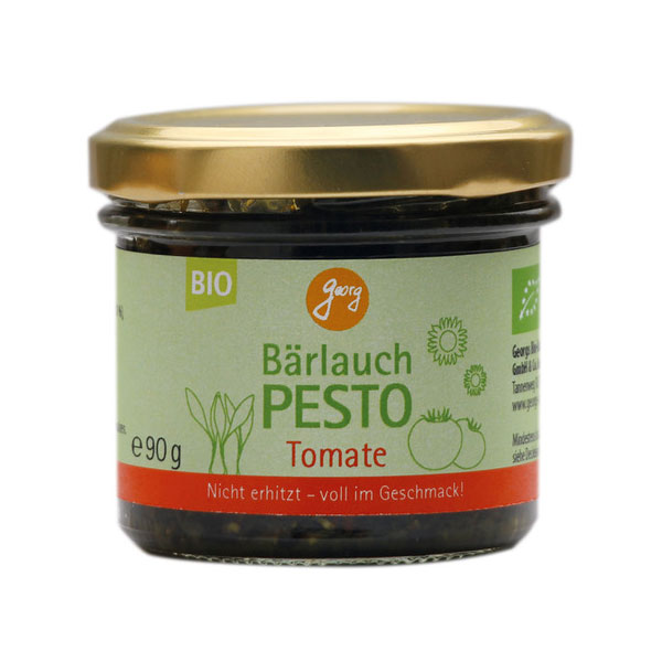 Georgs Biobauern Bio Bärlauch Pesto Tomate