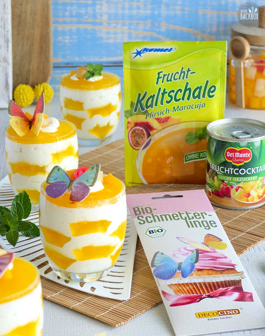 Solero-Dessert mit allen Produkten aus der Sommerbox
