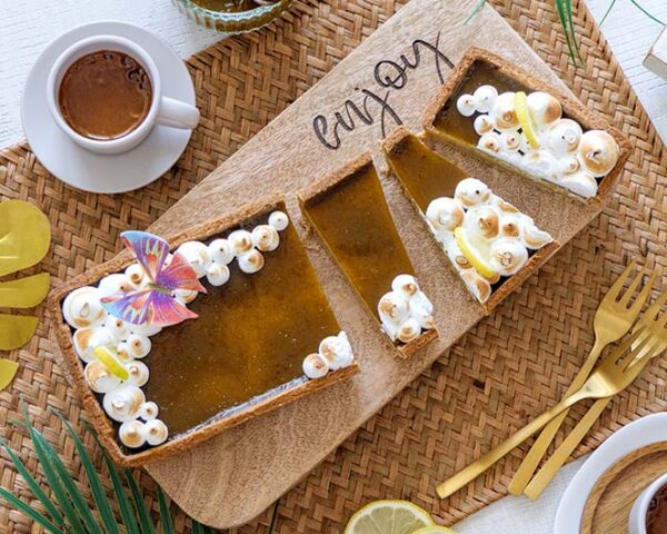 Tarte Amandine mit Mandelcreme & Baiser