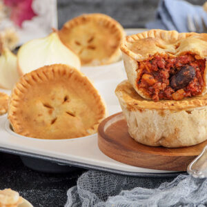 Mini Chili Pies mit Hot Water Crust