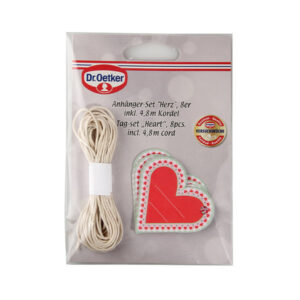 Dr.Oetker Anhänger Set „Herz"