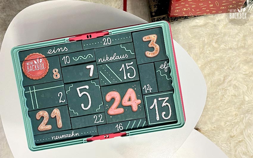 Meine Backbox Adventskalender 2025: Unboxing