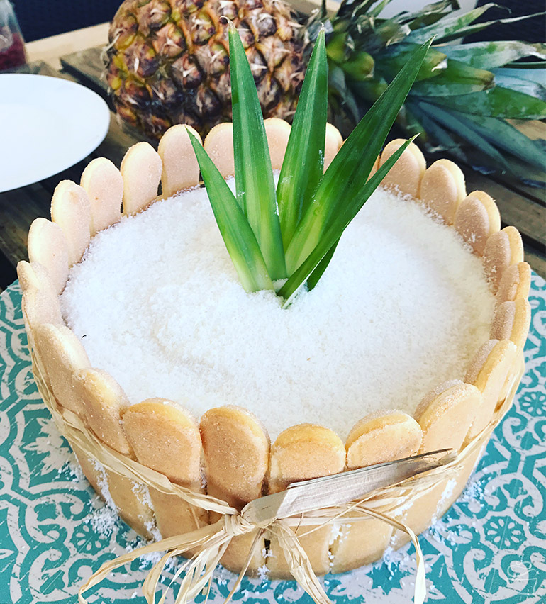 Ananas Kokos Charlotte Chez SimoneMarie