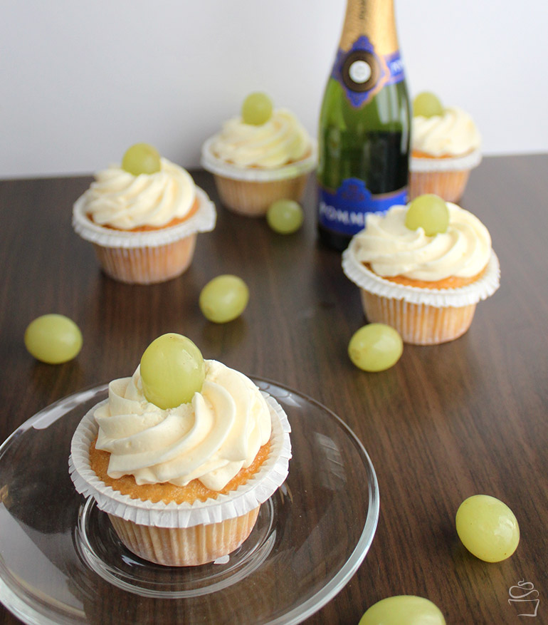 Champagner Cupcakes