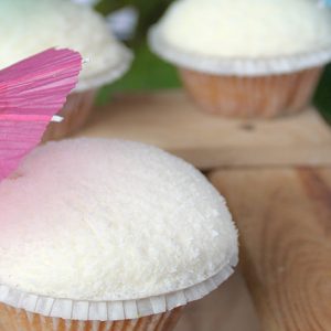 Coconut Kiss Cupcake