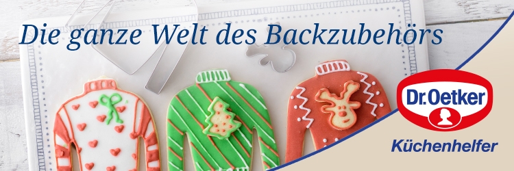 Brandheader Dr. Oetker Küchenhelfer