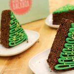 Gluehweinkuchen im Tannenbaum-Design mit Royal Icing {Meine Backbox}
