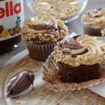 Haselnuss Nutella Karamell Cupcakes Glutenfrei